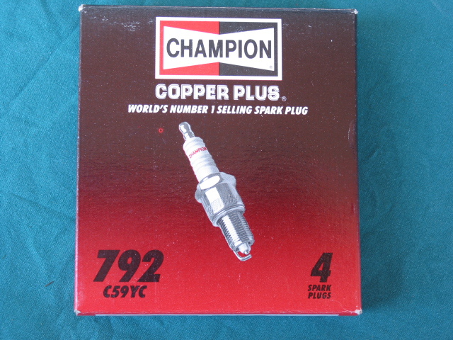 Champion C59YC Racing Spark Plugs / Box 4